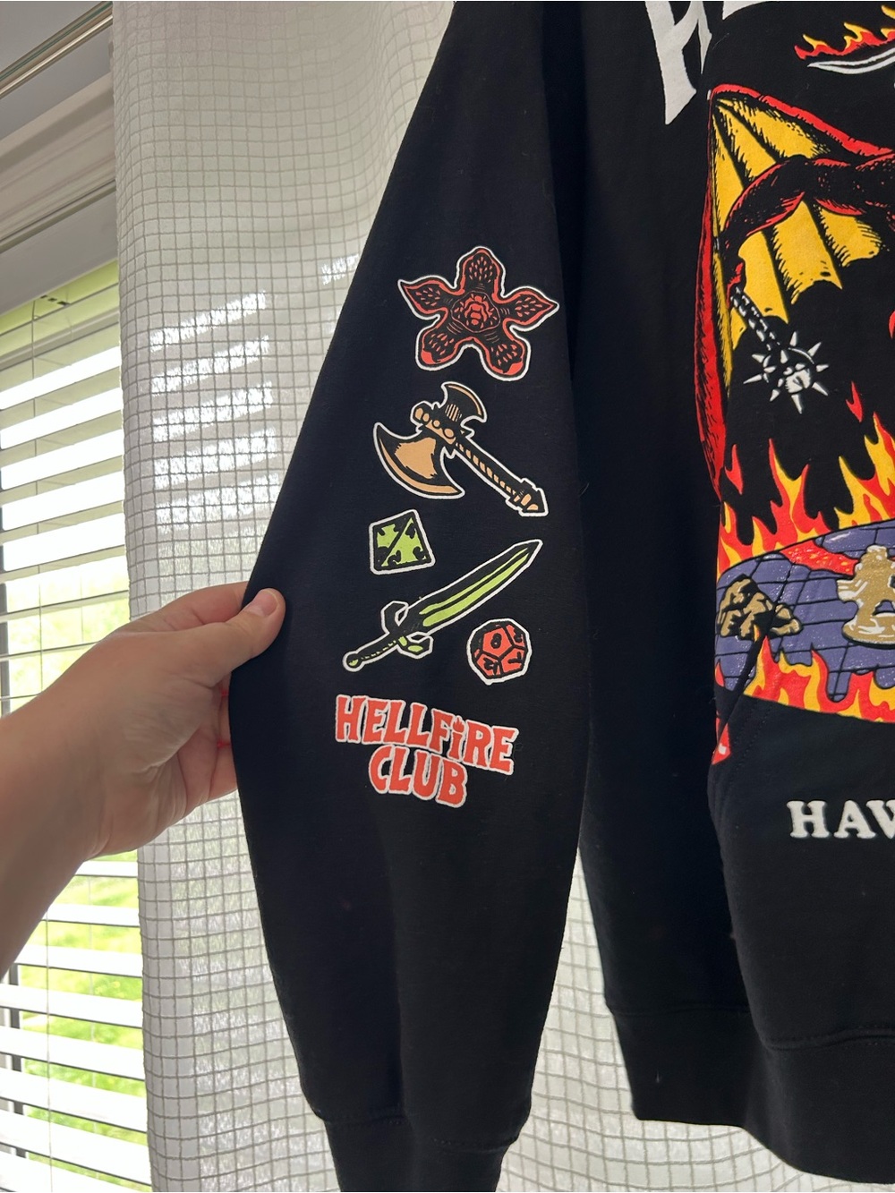 Stranger Things Hellfire Club hoodie - Picture 2 of 8